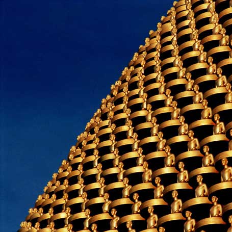 Voyage en Thaïlande : La pagode de Dhammakaya en Thailande